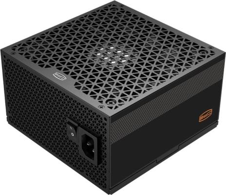 Блок питания ATX 650 Вт PCCOOLER, 80+ Bronze (ATX, ATX 2.53, Non-modular, 1x24(20+4)pin 550mm, 1xCPU 8(4+4)pin 650+150mm, 2xPCIe*2 8(6+2)pin 500+150mm, 2xSATA*3+MOLEX4pin*1 450+150+150+150mm , Active, 135x135mm, 150x150x86mm, APFC, OVP, UVP, OCP, SCP, OTP, OPP, SPD)