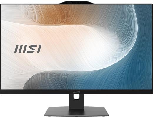 MSI Modern AM272P 1M AiO 27" FHD (1920x1080)IPS AG Non-touch, Core i3-100U (1.2GHz), 8GB DDR5(1x8GB),256GB SSD M.2,Intel UHD,WiFi,BT,camera,WirelessKB&mouse Eng/Rus,NoOS,1y war-ty,Black