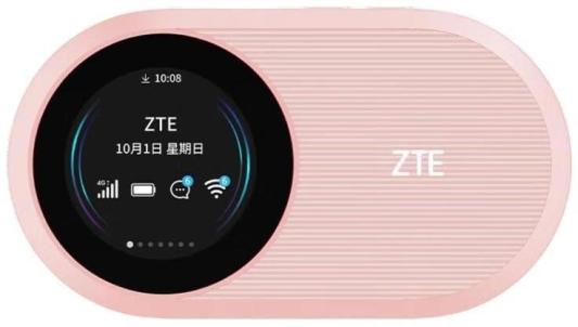 Мобильный роутер 3G/4G ZTE U10s Pro внешний розовый Wi-Fi аккумулятор