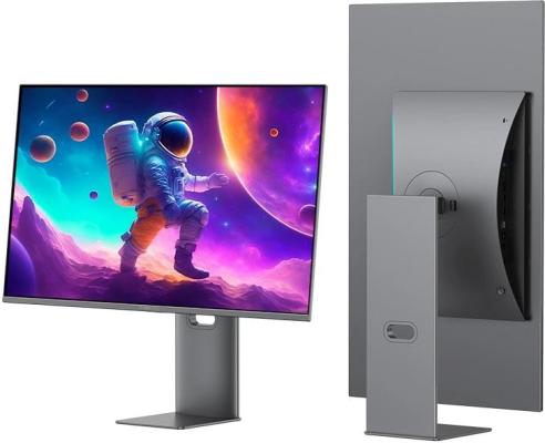 Монитор 31.5" Digma Pro Vision L, QD OLED, 4K UHD (3840x2160), 240 Гц, 0.03 мс, 1000 кд/м?, G-Sync, FreeSync, HDMI, DisplayPort, 4K, USB, регулировка, серебристый