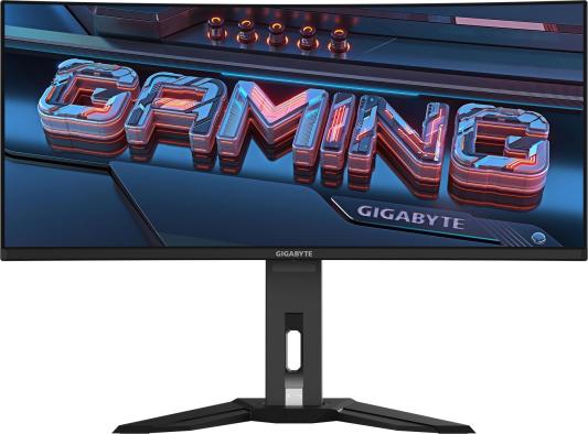 Монитор 34" GigaByte MO34WQC2 черный OLED 3440x1440 250 cd/m^2 0.1 ms HDMI DisplayPort Аудио USB USB Type-C 20VM0-MO34WQ2BT-1EKR