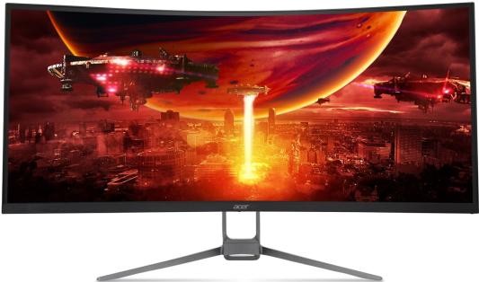Монитор/ ACER ED343CURJ0bmiippx 34'', Curved 1000R Black, 21:9, VA, 3440x1440, 1 / 4ms, 300cd, 120Hz, 2xHDMI(2.0) + 2xDP(1.2)  + SPK + Audio out, Speakers 3Wx2, sync: FreeSync Premium, hdr: HDR 10,