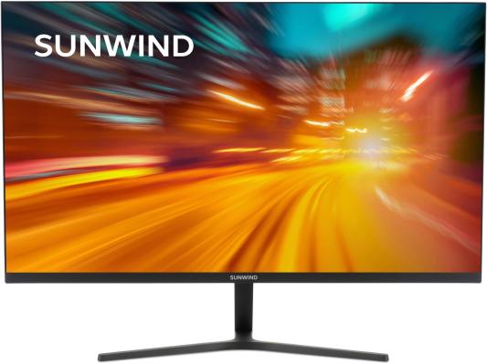 Монитор 27" SunWind SM-27FI401 черный IPS 1920x1080 250 cd/m^2 1 ms HDMI DisplayPort