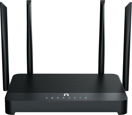 Беспроводной маршрутизатор Netis NX31 802.11ax 2976Mbps 2.4 ГГц 5 ГГц 3xLAN черный