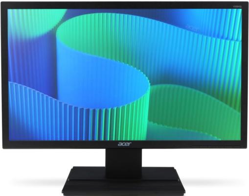 Монитор 19.5" Acer V206QAbi, TN, HD+ (1600x900), 200 кд/м?, 75 Гц, VGA, HDMI, черный