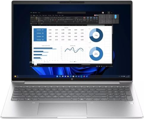 Ноутбук HP ProBook 460 G11 16" 1920x1200 Intel Core Ultra 5-125U SSD 1024 Gb 16Gb WiFi (802.11 b/g/n/ac/ax) Bluetooth 5.3 Intel Graphics серебристый DOS 8Z677AV
