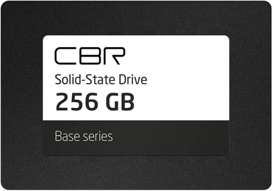 Твердотельный накопитель SSD 2.5" 256 Gb CBR SSD-256GB-2.5-BS24b Read 550Mb/s Write 500Mb/s 3D NAND TLC