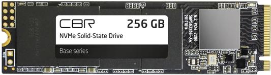 Твердотельный накопитель SSD M.2 256 Gb CBR SSD-256GB-M.2-BS24b Read 2900Mb/s Write 180Mb/s 3D NAND TLC