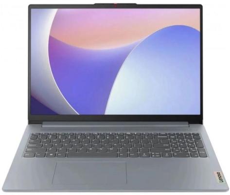 Ноутбук Lenovo IdeaPad Slim 3 15IRU8 15.6" 1920x1080 Intel Core i3-1315U SSD 256 Gb 8Gb WiFi (802.11 b/g/n/ac/ax) Bluetooth 5.1 Intel UHD Graphics серый DOS 82X700DBUE