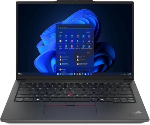 Ноутбук 14" Lenovo ThinkPad E14 G6 1920x1200 AMD Ryzen 5-7535U SSD 512 Gb 16Gb WiFi (802.11 b/g/n/ac/ax) Bluetooth 5.1 AMD Radeon Graphics черный Windows 11 Professional 21M3S05R00