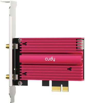 Беспроводной адаптер Wi-Fi 6, Cudy WE4000, AX5400, Bluetooth 5.3 PCI Express, магнитная выносная антенна (WE4000)