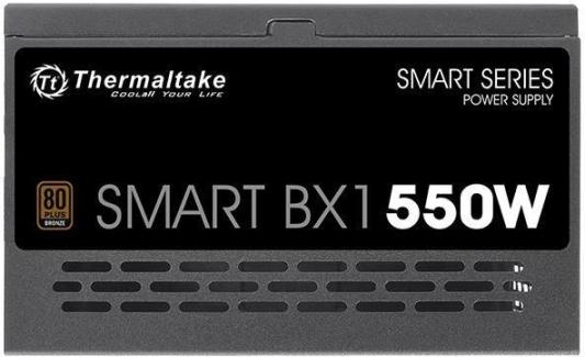 Блок питания ATX 550 Вт Thermaltake Smart BX1 SE 550W (ATX, APFC, 20+4 pin, 120mm fan, PCI-E 6+2Px2, 4xSATA) (PS-SPD-0550NNSABE-2)