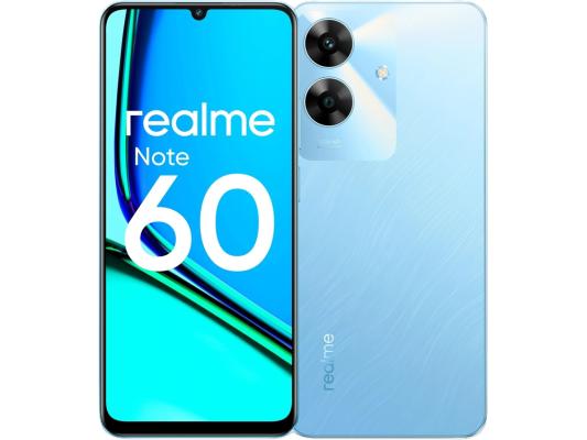 Смартфон Realme Note 60 RMX3933 6/128Gb голубой (6941764443914)
