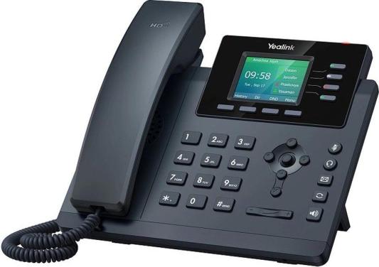Телефон SIP Yealink SIP-T34W, 4 аккаунта, Wi-Fi, USB, цветной экран, PoE, GigE (SIP-T34W)