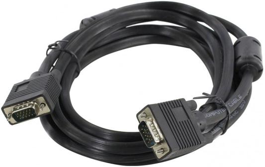 Кабель VGA 3м 5bites APC-133-030 круглый черный