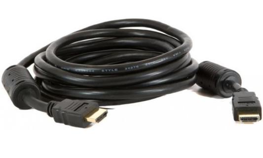 Кабель HDMI 7.5м 5bites APC-014-075 круглый черный