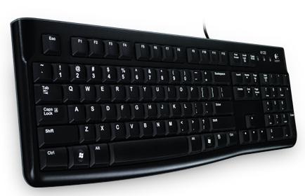 Клавиатура Logitech K120 черный USB 920-002506