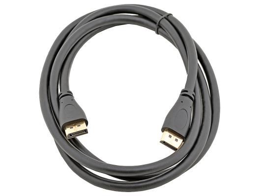 Кабель DisplayPort 1.8м Gembird CC-DP-6 круглый черный
