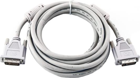 Кабель DVI-DVI 3.0м Dual Link Gembird 2 фильтра двойное экранирование CC-DVI2-10