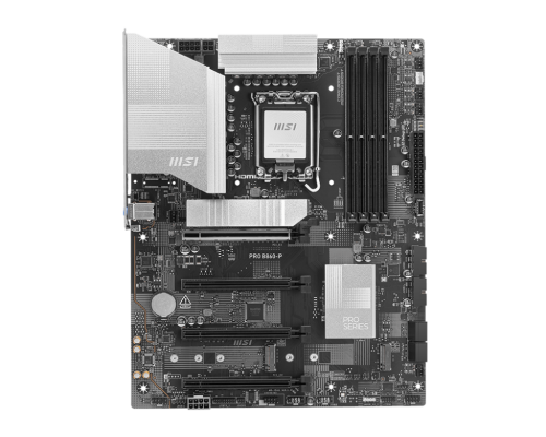 Материнская плата MSI PRO B860-P Soc-1851 Intel B860 4xDDR5 ATX AC`97 8ch(7.1) 5Gigabit RAID+HDMI+DP