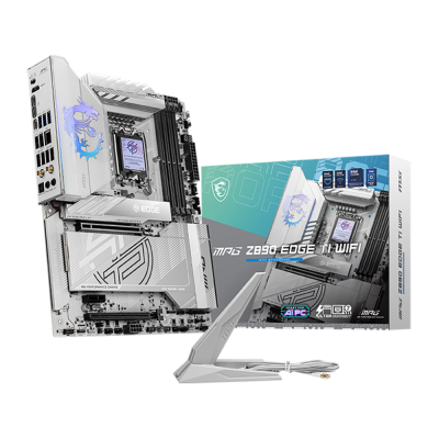 Материнская плата MSI MPG Z890 EDGE TI WIFI Soc-1851 Intel Z890 4xDDR5 ATX AC`97 8ch(7.1) 5Gigabit RAID+HDMI