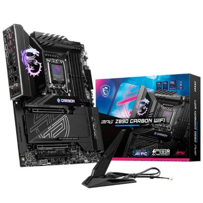 Материнская плата MSI MPG Z890 CARBON WIFI Z890, LGA1851, 4*DDR5, 3*PCIEx16, 5*M.2, 2*TypeC, 10*USB3.2Gen2, 4*USB3.2Gen1, 4*USB2.0, 4*SATA3.0, 5G, 2.5G, 2*Type-C(DP), HDMI, ATX, RTL