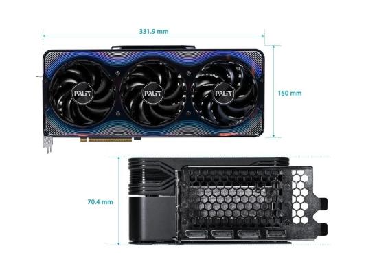 Видеокарта PALIT nVidia GeForce RTX 5090 GameRock RTX 5090 32Gb 512bit GDDR7 NE75090019R5-GB2020G