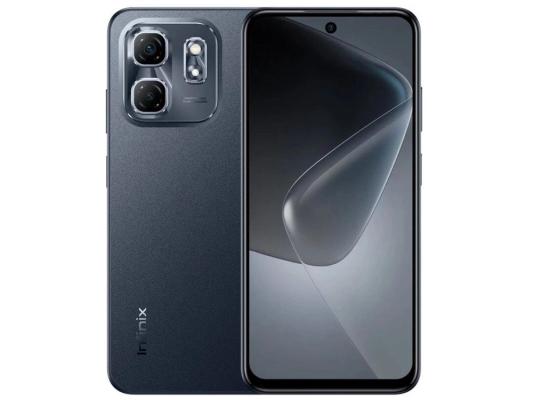 Смартфон Infinix X6531B Hot 50i 128Gb 4Gb черный моноблок 3G 4G 2Sim 6.78" 720x1600 Android 14 48Mpix 802.11 a/b/g/n/ac NFC GPS GSM900/1800 GSM1900 Protect FM A-GPS microSD max2048Gb