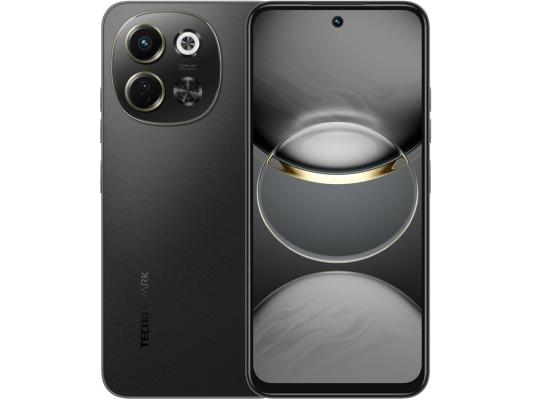 Смартфон Tecno Spark 30 5G 128Gb 6Gb черный моноблок 3G 4G 2Sim 6.67" 720x1600 Android 14 108Mpix 802.11 a/b/g/n/ac NFC GPS GSM900/1800 Protect FM microSD max1024Gb