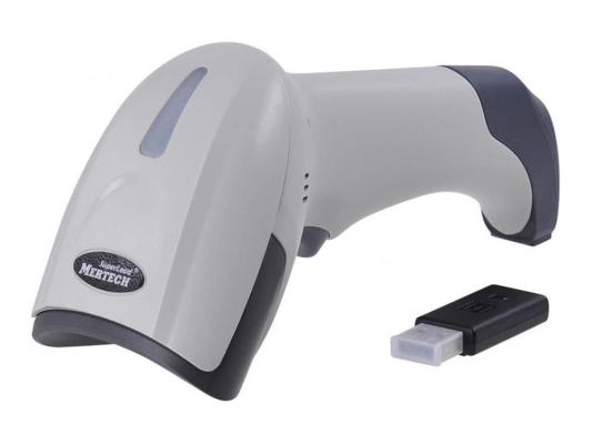 Сканер штрих-кода Mertech CL-2310 1D/2D беспроводной белый (4839)