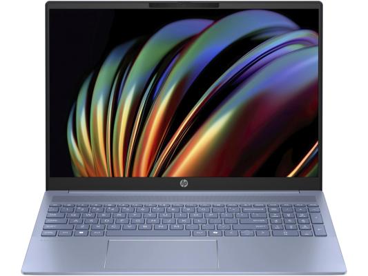 Ноутбук HP Pavilion 16-af0029ci 16", IPS, Intel Core Ultra 7 155U 1.7ГГц, 12-ядерный, 16ГБ 512ГБ SSD,  Intel Graphics, FreeDOS, синий [b84vxea]
