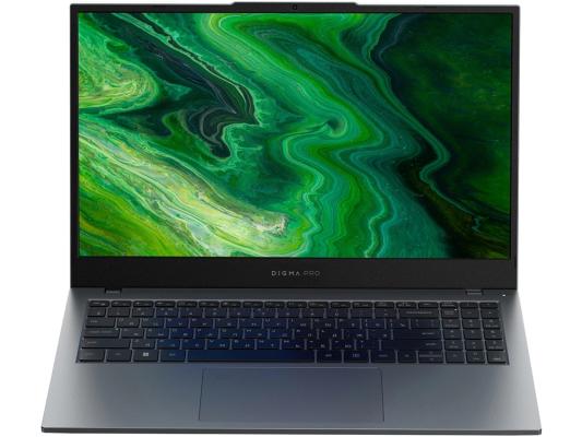 Ноутбук Digma Pro Fortis M Core i7 1355U 16Gb SSD512Gb Intel UHD Graphics 15.6" IPS FHD (1920x1080) Windows 11 Pro grey WiFi BT Cam 4250mAh (DN15P7-ADXW05)
