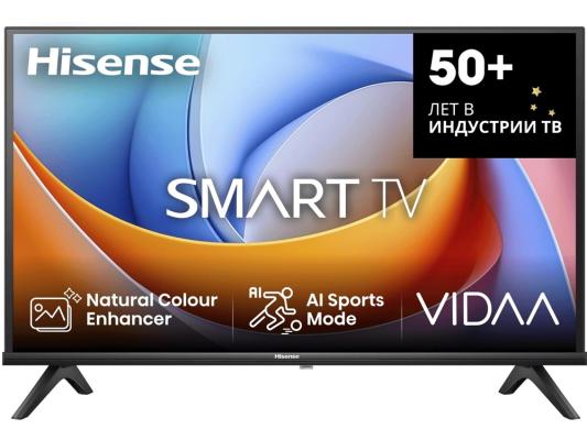 Телевизор LED Hisense 32" 32A4Q Frameless черный HD 60Hz DVB-T2 DVB-C DVB-S2 USB WiFi Smart TV (RUS)