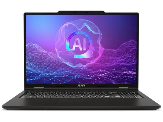 Ноутбук MSI Venture A16 AI+ A3HMG-026XRU AMD Ryzen AI 7 350/16Gb/SSD1Tb/16"/OLED/2K (2048*1280)/120Hz/NoOS/Solid Gray (9S7-261K21-026)
