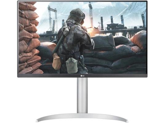 Монитор LG 27" UltraFine 27UP650K-W черный IPS LED 16:9 HDMI матовая HAS 1200:1 400cd 178гр/178гр 3840x2160 60Hz DP 4K 5.9кг