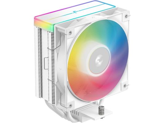 Вентилятор для процессора Deepсool AG400 ARGB V2 WH (Soc 1700/115X/1200/1851/AM5/AM4, 120mm, 2100rpm, 31.6 дБ, 220W, PWM 4-pin, Al+Cu)