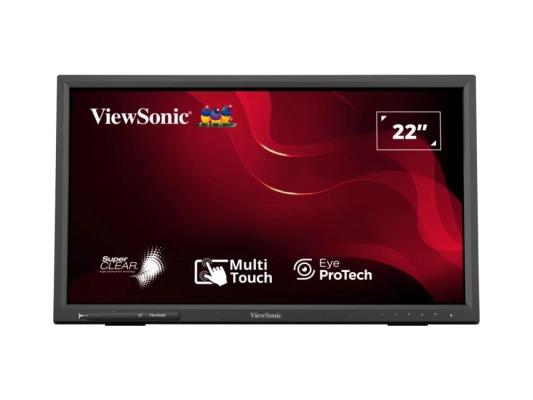 Монитор ViewSonic 21.5" TD2223-2 черный VA LED 16:9 DVI HDMI M/M глянцевая 250cd 178гр/178гр 1920x1080 75Hz VGA FHD USB Touch 4.2кг