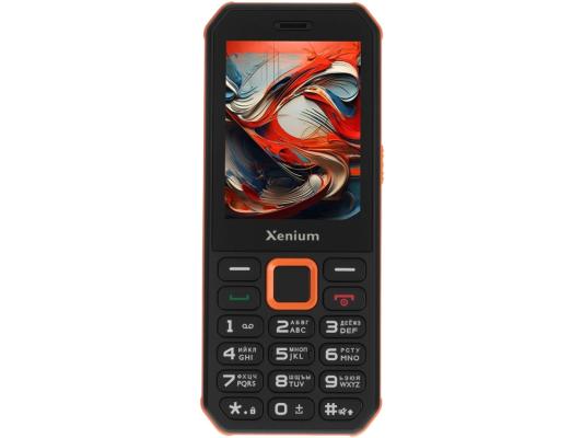 Мобильный телефон Xenium X300 черный/оранжевый моноблок 2Sim 2.8" 240x320 Nucleus 0.3Mpix GSM900/1800 MP3 FM microSD max32Gb