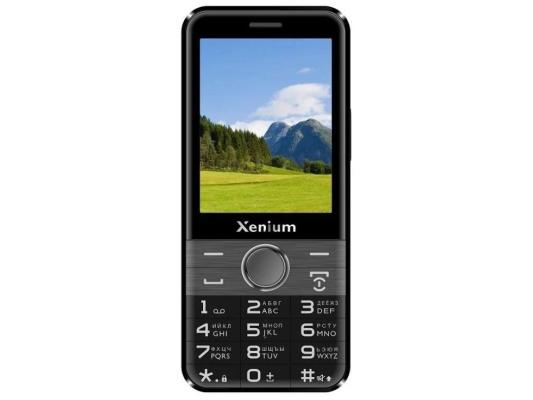 Мобильный телефон Xenium X800 черный моноблок 2Sim 2.8" 240x320 Spreadtrum ThreadX RTOS 0.3Mpix GSM900/1800 MP3 FM microSD max32Gb
