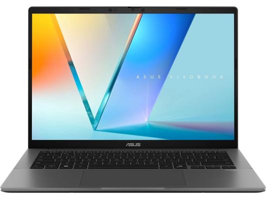 Ноутбук Asus VivoBook S14 S3407QA-SF044W Snapdragon X X1-26-100 16Gb SSD1Tb Qualcomm Adreno 14" OLED FHD+ (1920x1200) Windows 11 Home grey WiFi BT Cam (90NB16B2-M004B0)