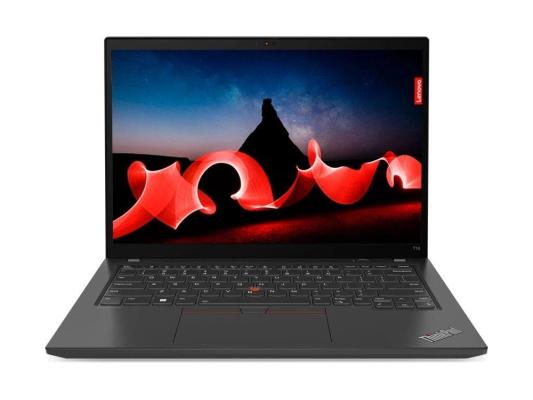 Ноутбук Lenovo ThinkPad T14 G4 Core i5 1335U 16Gb SSD1Tb Intel Iris Xe graphics 14" IPS WUXGA (1920x1200) Windows 11 Pro 64 black WiFi BT Cam (21HESGC100)
