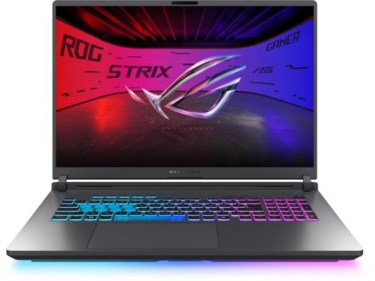 Ноутбук 18" ASUS ROG Strix G18 G815JMR-S9080 2560x1600 Intel Core i7-14650HX SSD 1024 Gb 32Gb WiFi Bluetooth nVidia GeForce RTX 5060 8192 Мб серый DOS 90NR0LE1-M00450