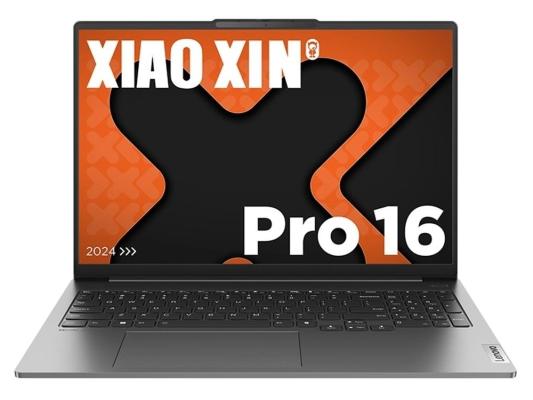 Ноутбук Lenovo Xiaoxin Pro16 IRH8 Core i7 13620H 16Gb SSD1Tb Intel UHD Graphics 16" IPS 2.5K (2560x1600) Windows 11 Home grey WiFi BT Cam