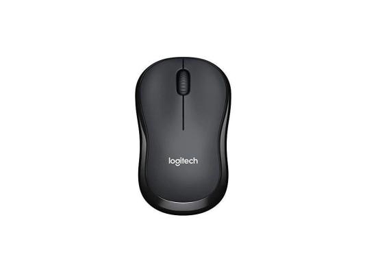 Мышь Logitech B175 черный оптическая 1000dpi беспров. USB для ноутбука 2but (910-004332)