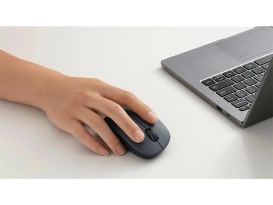 Мышь Xiaomi Comfort Edition черный оптическая 1200dpi silent беспров. USB 2but (BHR9359GL)