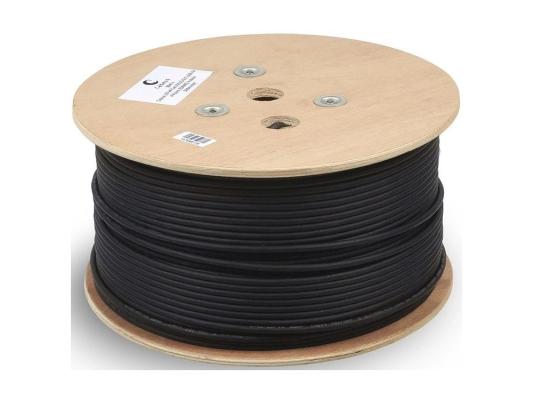 Кабель витая пара Cabeus UTP-4P-Cat.5e-SOLID-OUT-PE-UV U/UTP 5e кат. 4 пары (24 AWG), одножильный, для внешней прокладки, PE-UV (305 м)