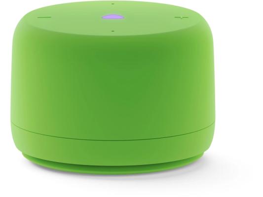 Умная колонка Yandex Станция Лайт 2 без часов Алиса зеленый 6W 1.0 BT/Wi-Fi 10м (YNDX-00028GRN)