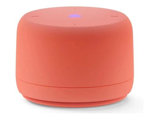 Умная колонка Yandex Станция Лайт 2 без часов Алиса coral 6W 1.0 BT/Wi-Fi 10м (YNDX-00028ORG)