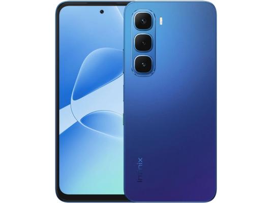 6.7" Смартфон INFINIX Hot 60i 8/256Gb,  X6728,  NFC,  IPS,  120Гц,  5160мAч,  синий