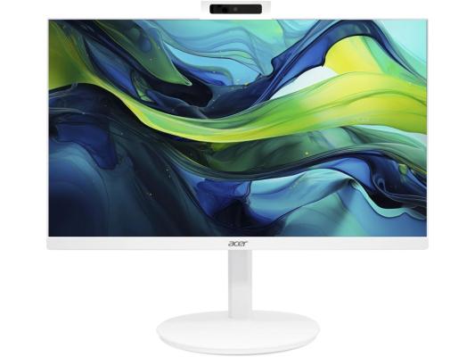 Моноблок Acer Aspire C24A-GRPL 23.8" Full HD Core 5 120U (1.4) 16Gb SSD512Gb Graphics CR Windows 11 Home GbitEth WiFi BT 90W клавиатура мышь Cam белый 1920x1080